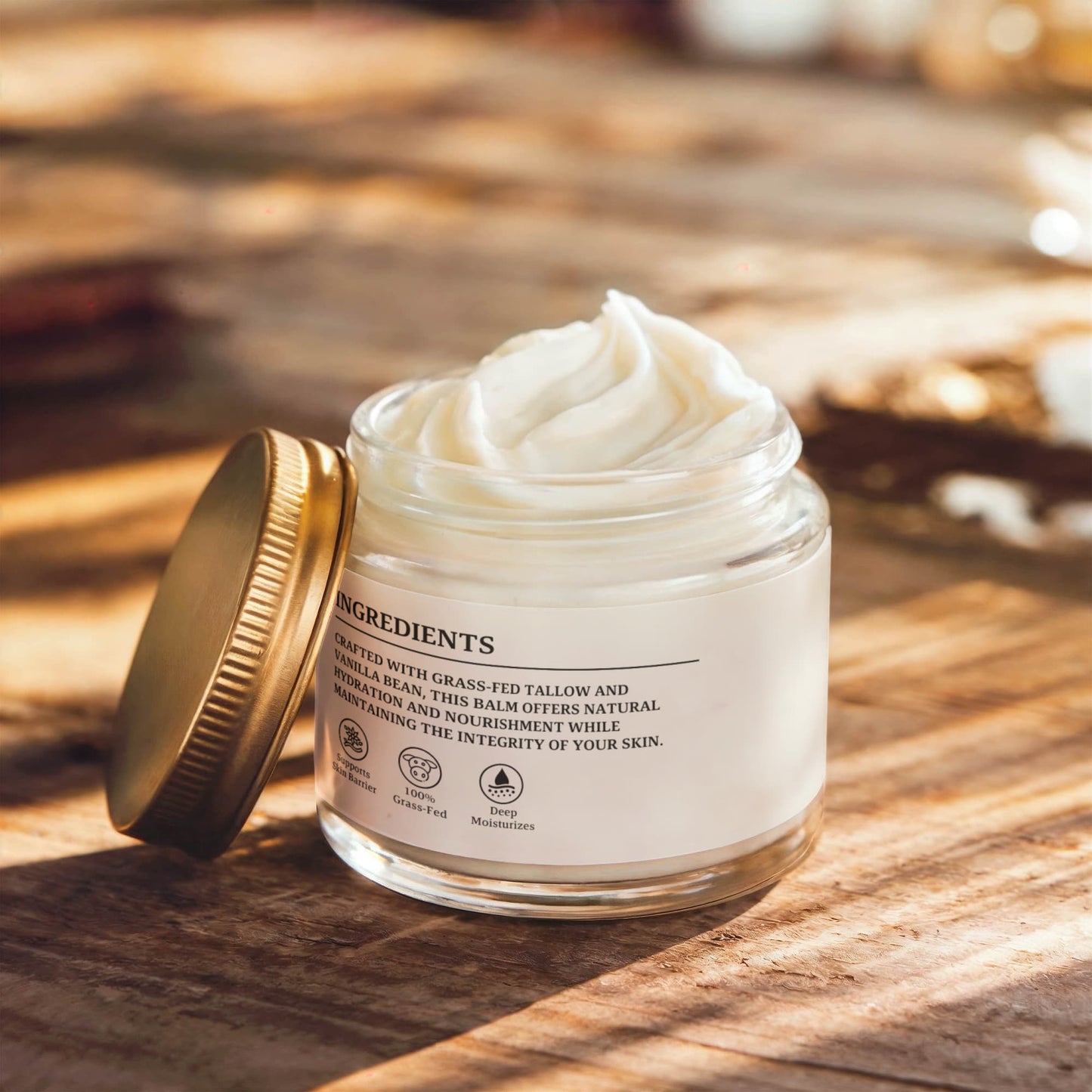 Tallow Glow – Rich Healing Balm for Dry & Sensitive Skin