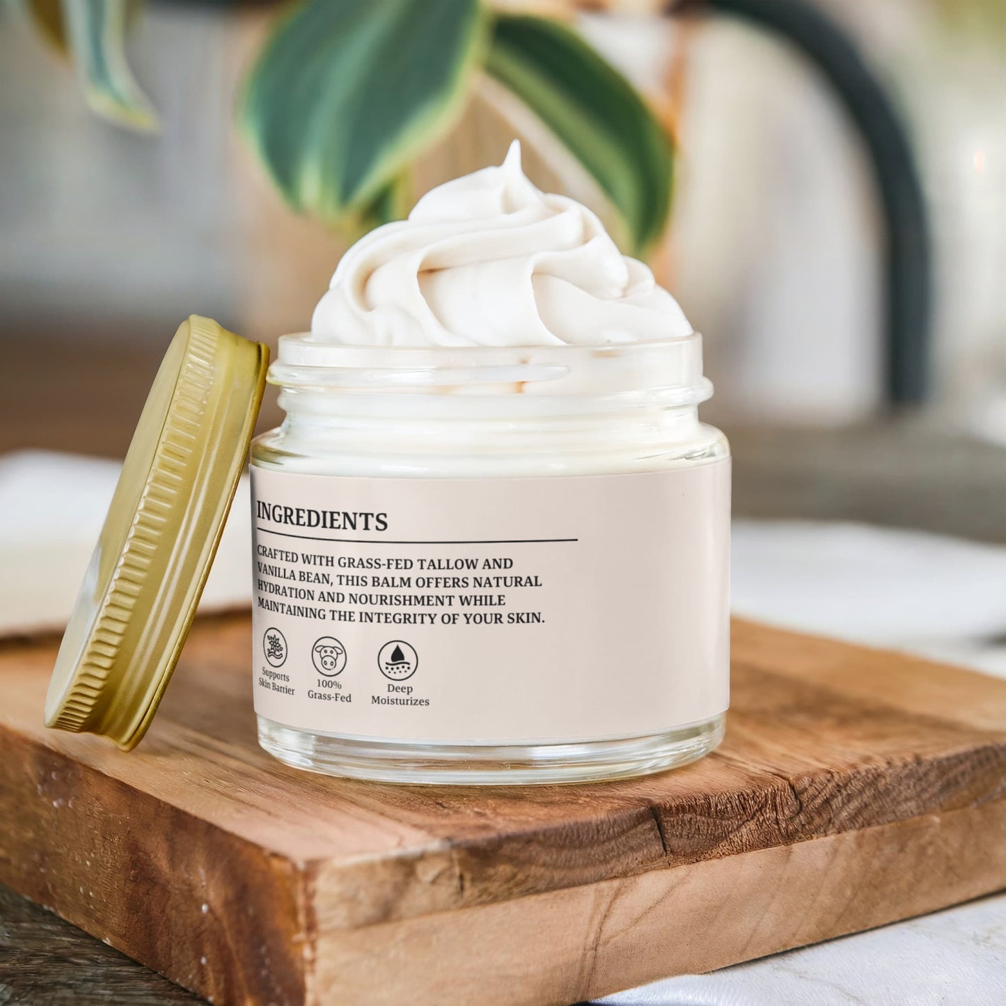 Tallow Glow – Rich Healing Balm for Dry & Sensitive Skin