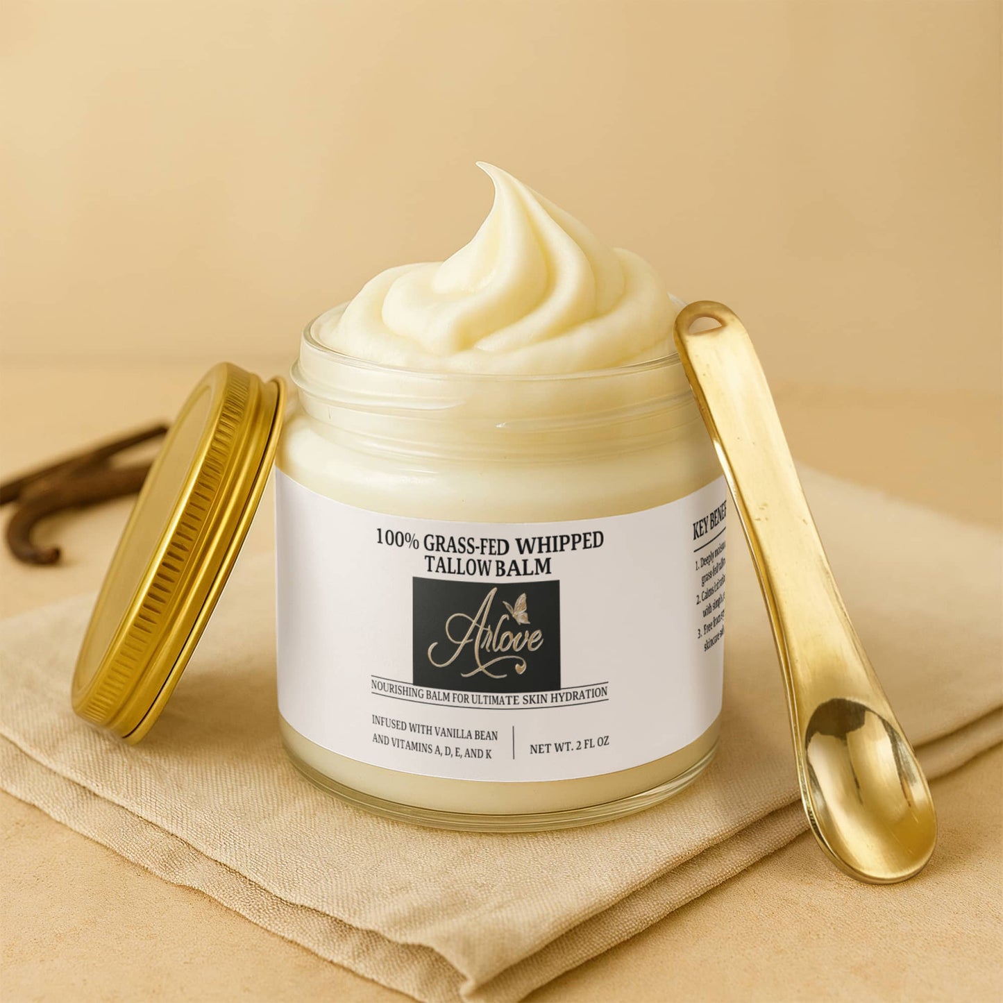 Tallow Glow – Rich Healing Balm for Dry & Sensitive Skin