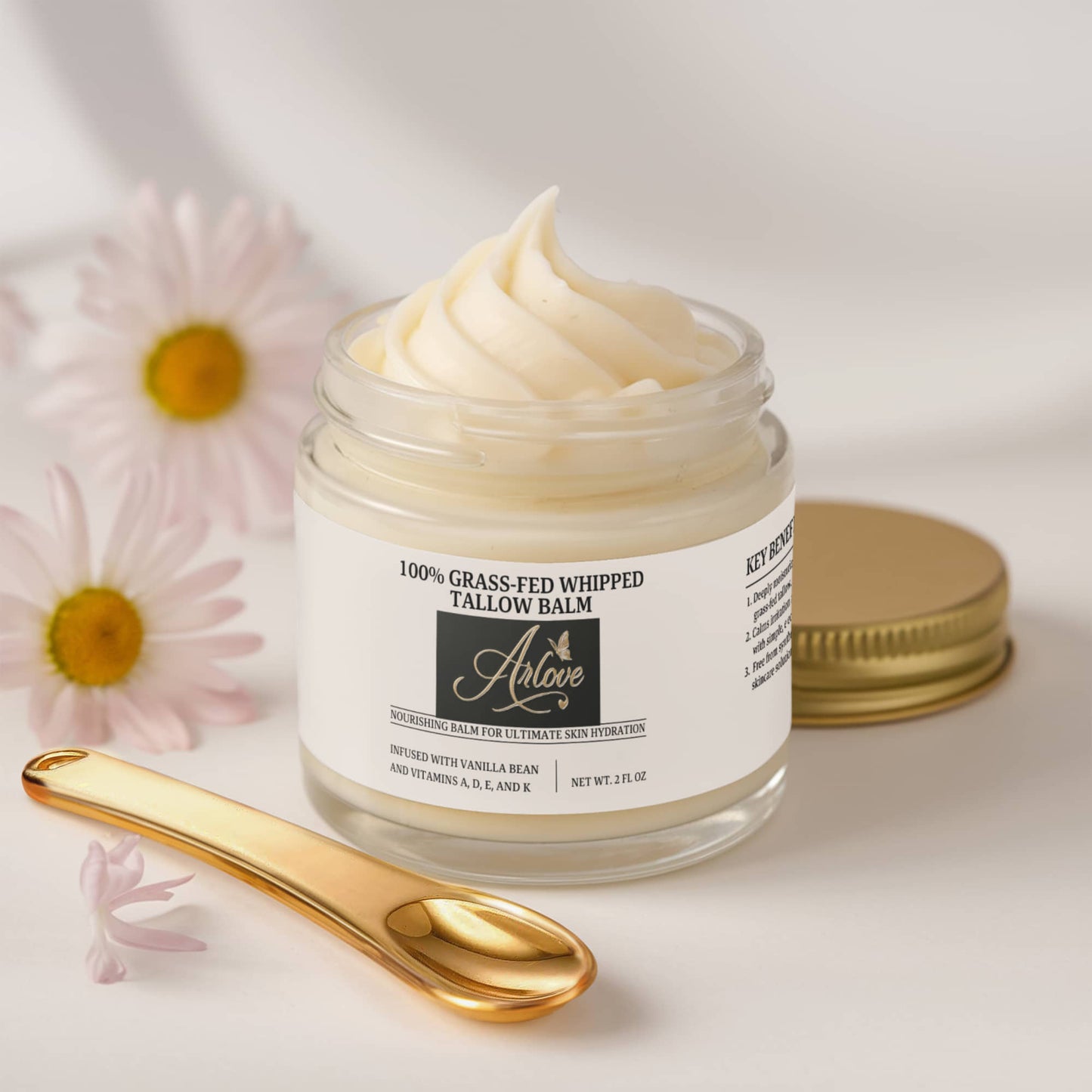 Tallow Glow – Rich Healing Balm for Dry & Sensitive Skin