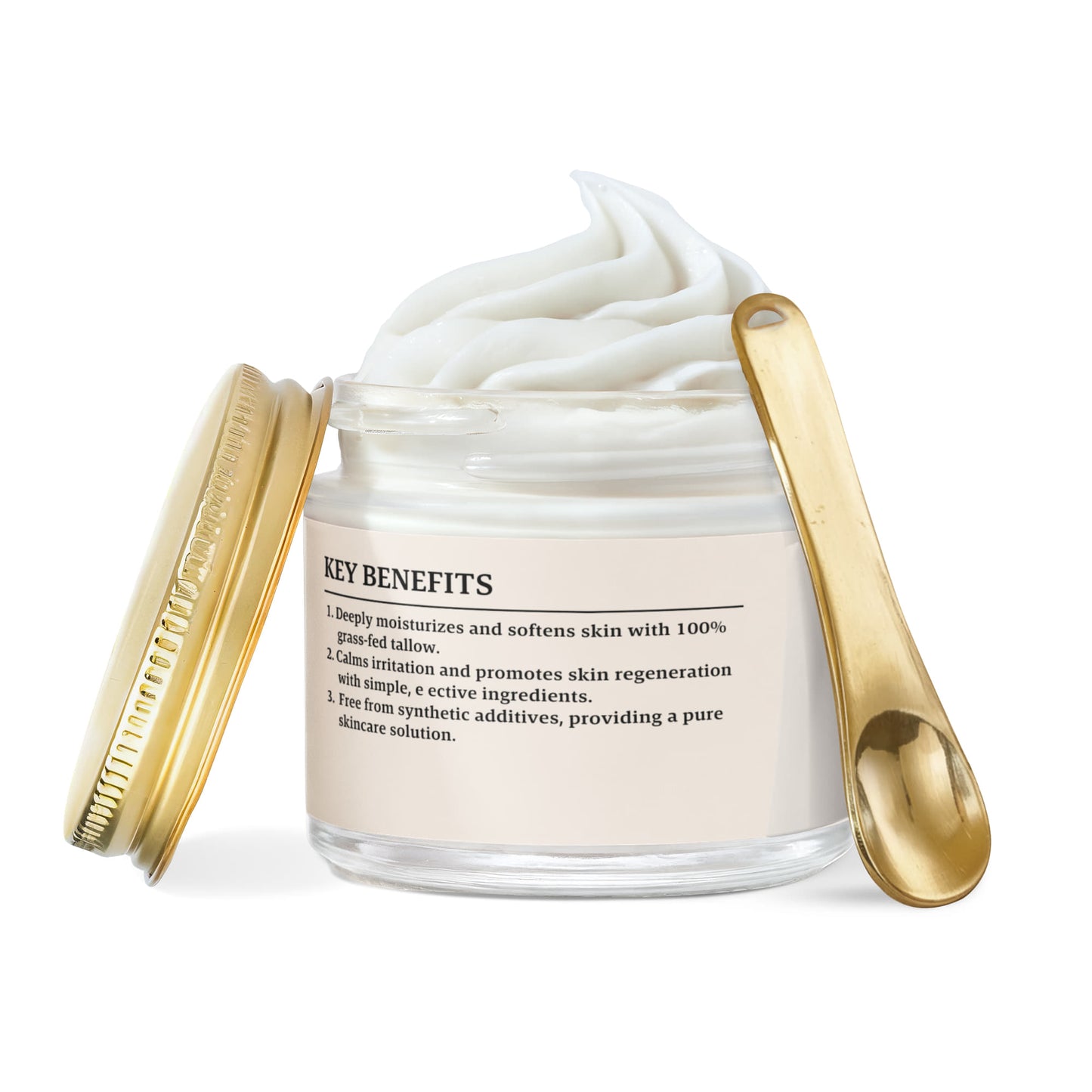 Tallow Glow – Rich Healing Balm for Dry & Sensitive Skin