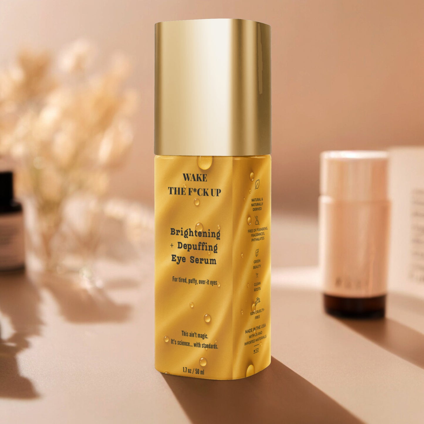 WAKE THE F*CK UP Brightening + Depuffing Eye Serum