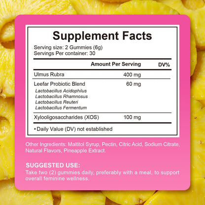 RESTORE Women's Probiotic Slippery Elm Gummies