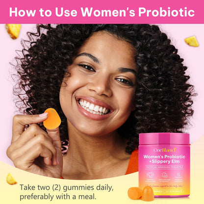 RESTORE Women's Probiotic Slippery Elm Gummies