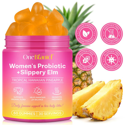 RESTORE Women's Probiotic Slippery Elm Gummies