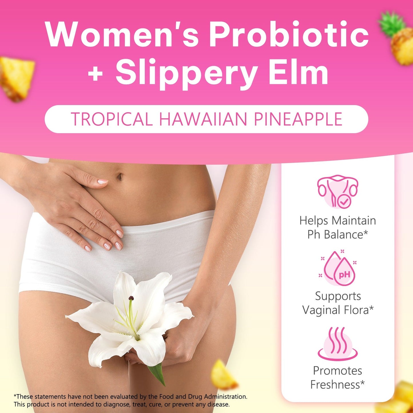 RESTORE Women's Probiotic Slippery Elm Gummies