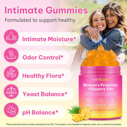RESTORE Women's Probiotic Slippery Elm Gummies