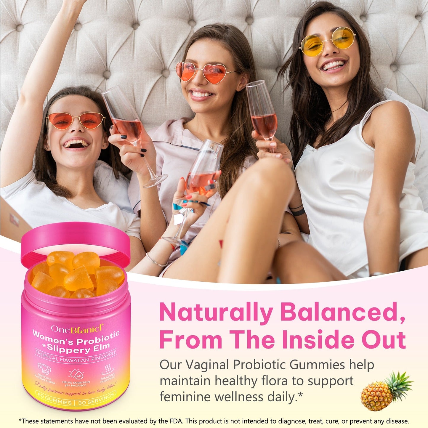 RESTORE Women's Probiotic Slippery Elm Gummies